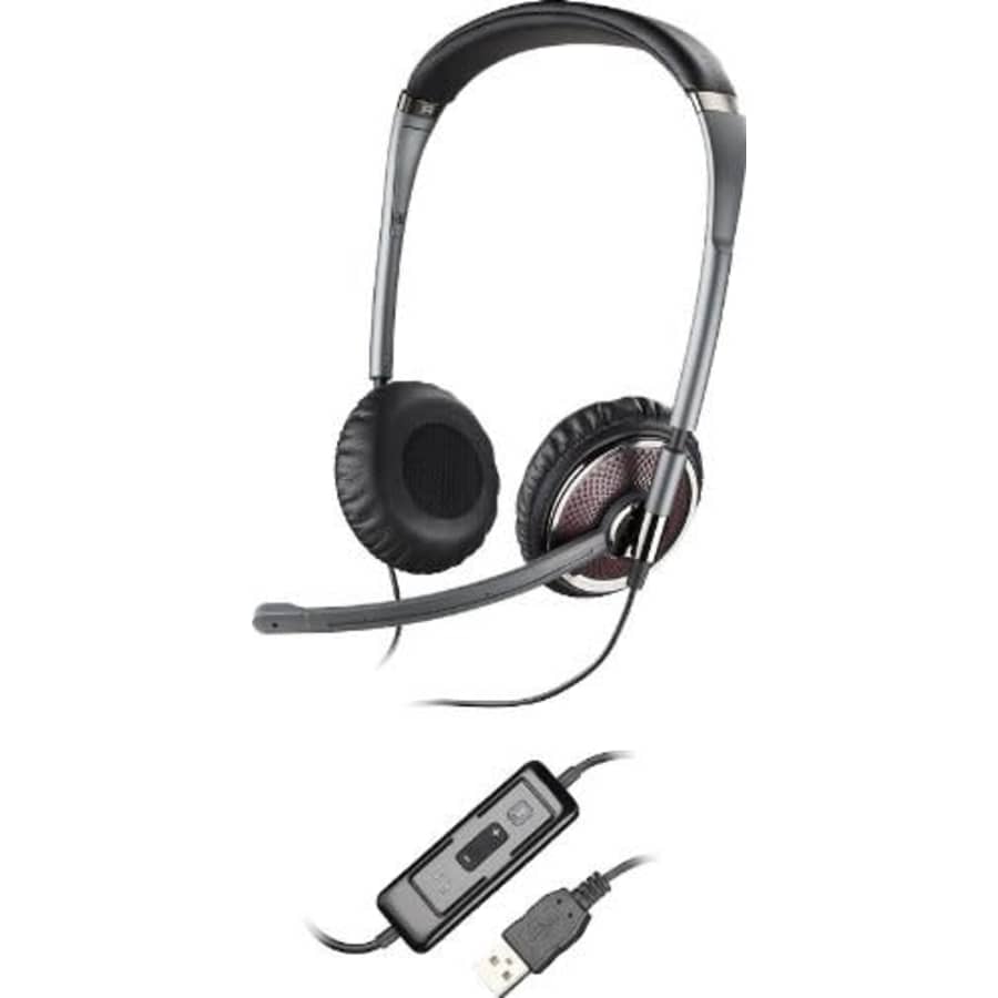 Plantronics Oth Foldable Stereo Dsp USB Pc 82633-01 for $73