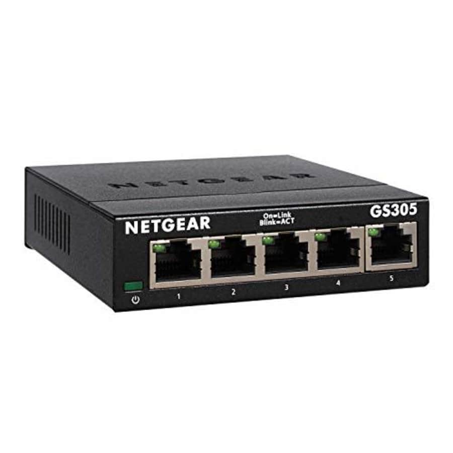 Switch NETGEAR 5PORTS GIGABIT Ethernet Switch for $48