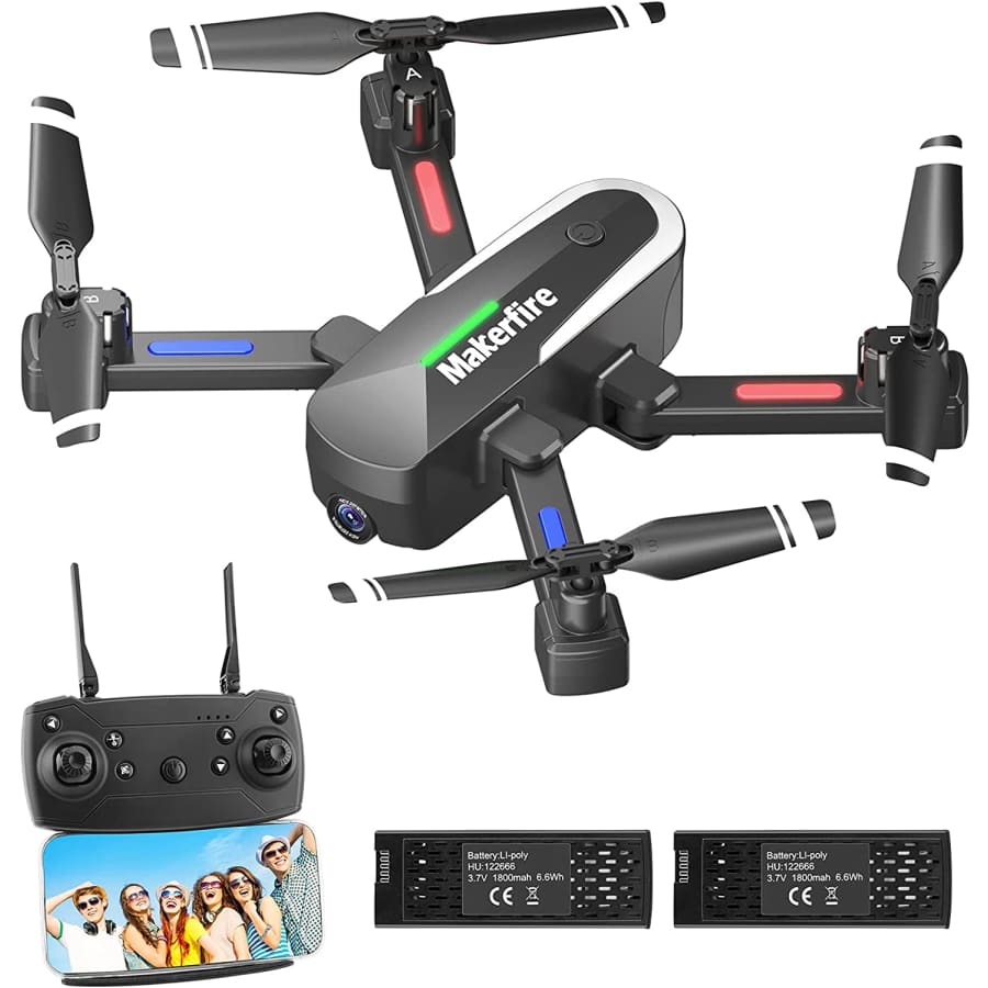 Makerfire RC Quadcopter w/ Camera for $45 Makerfire RC Quadcopter w/ Camera for $45