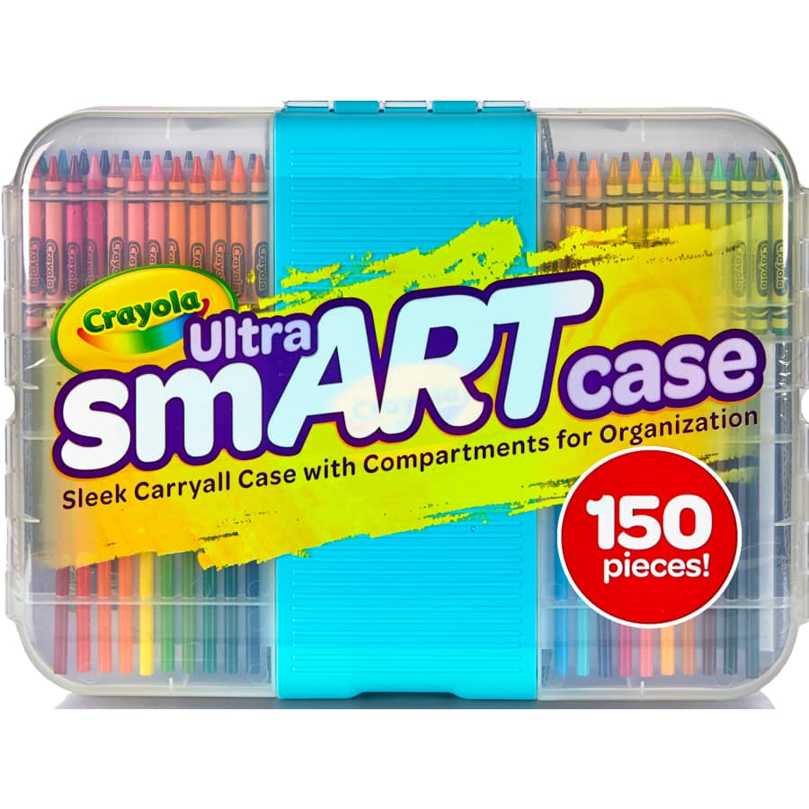 Crayola Ultra SmART Case 150pc Next Generation Art Set for $15