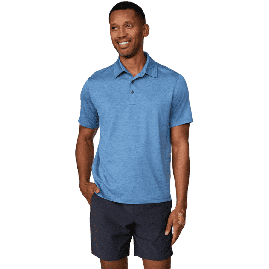 Free Country Men's SunFree UPF Polo Shirt for $43 Free Country Men's SunFree UPF Polo Shirt for $43