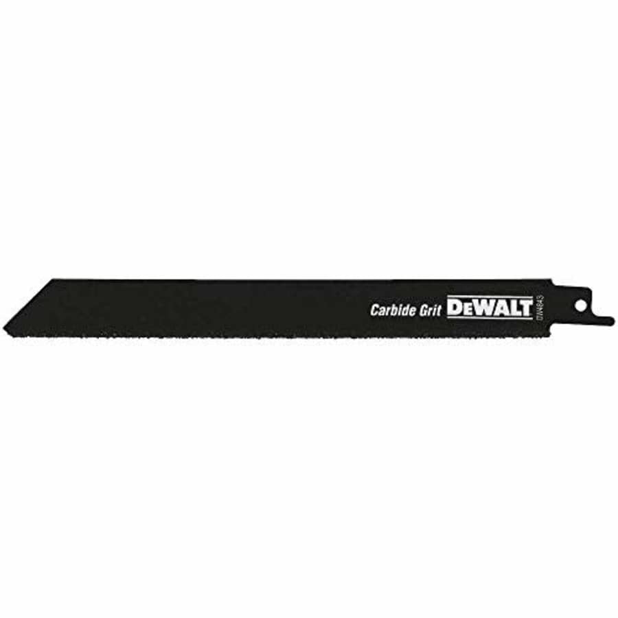 DeWalt DW4843 8 Carbide-coated Reciprocating Saw Blade (5-Pk.) for $28