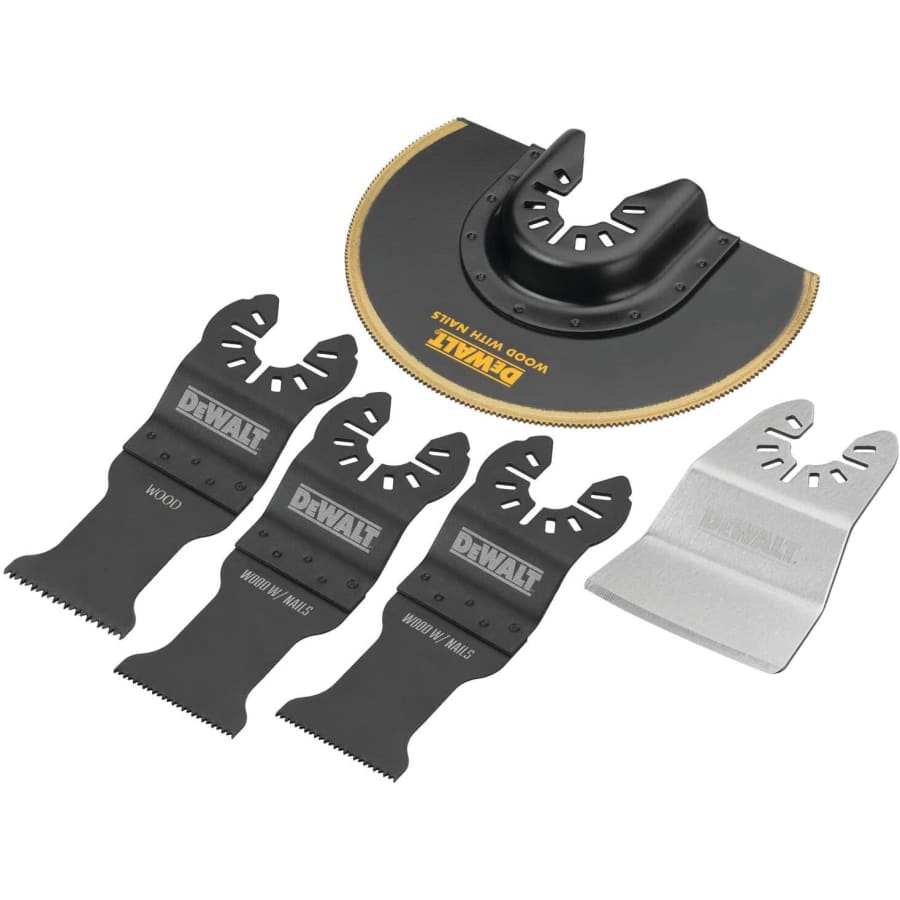 DeWalt 5-Piece Oscillating Tool Blade Set: $32