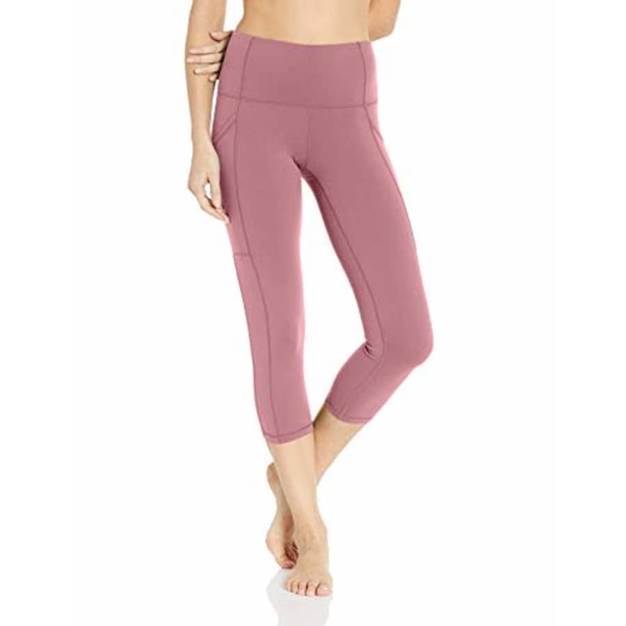 Body Glove Active Women's Work IT Performance FIT Activewear Capri Pant, Rosewood, Large for $18 Body Glove Active Women's Work IT Performance FIT Activewear Capri Pant, Rosewood, Large for $18