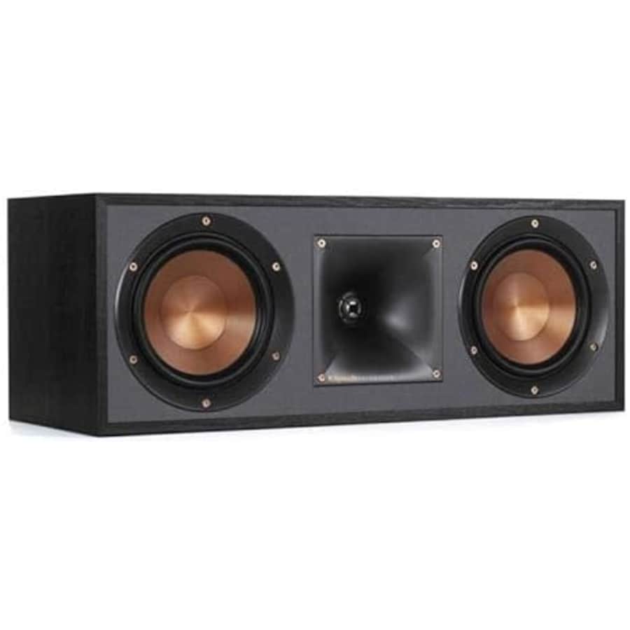 Klipsch R-52C Powerful Detailed Center Channel Home Speaker for $95