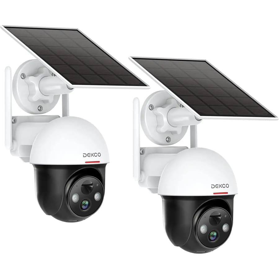Solar Security Camera 2-Pack for $150 Solar Security Camera 2-Pack for $150