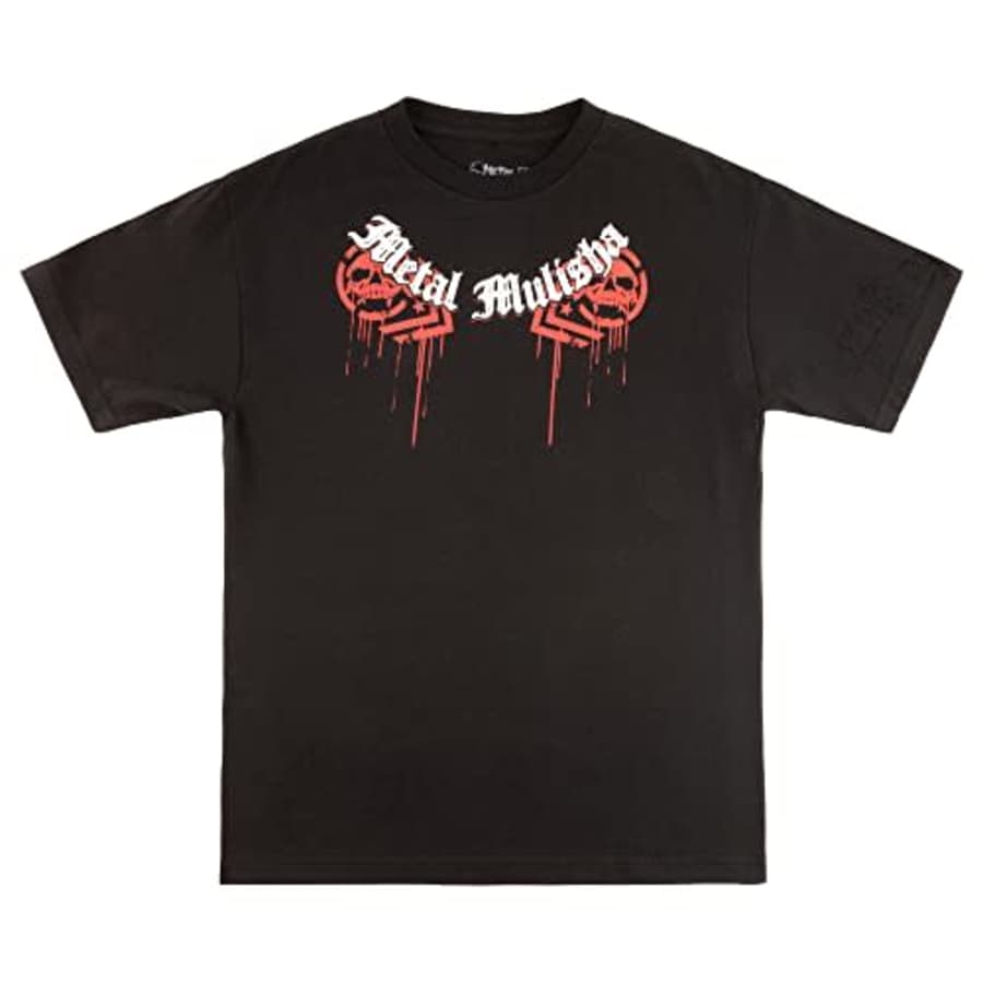 Metal Mulisha Men's Collar T-Shirt, Black, Extra Large for $23 Metal Mulisha Men's Collar T-Shirt, Black, Extra Large for $23