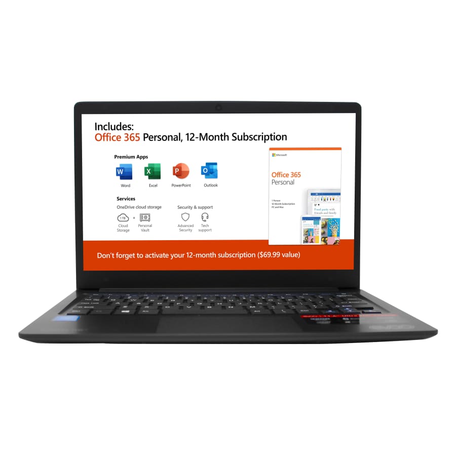 Evoo Celeron Dual 11.6" 1080p Ultra Thin Laptop for $69