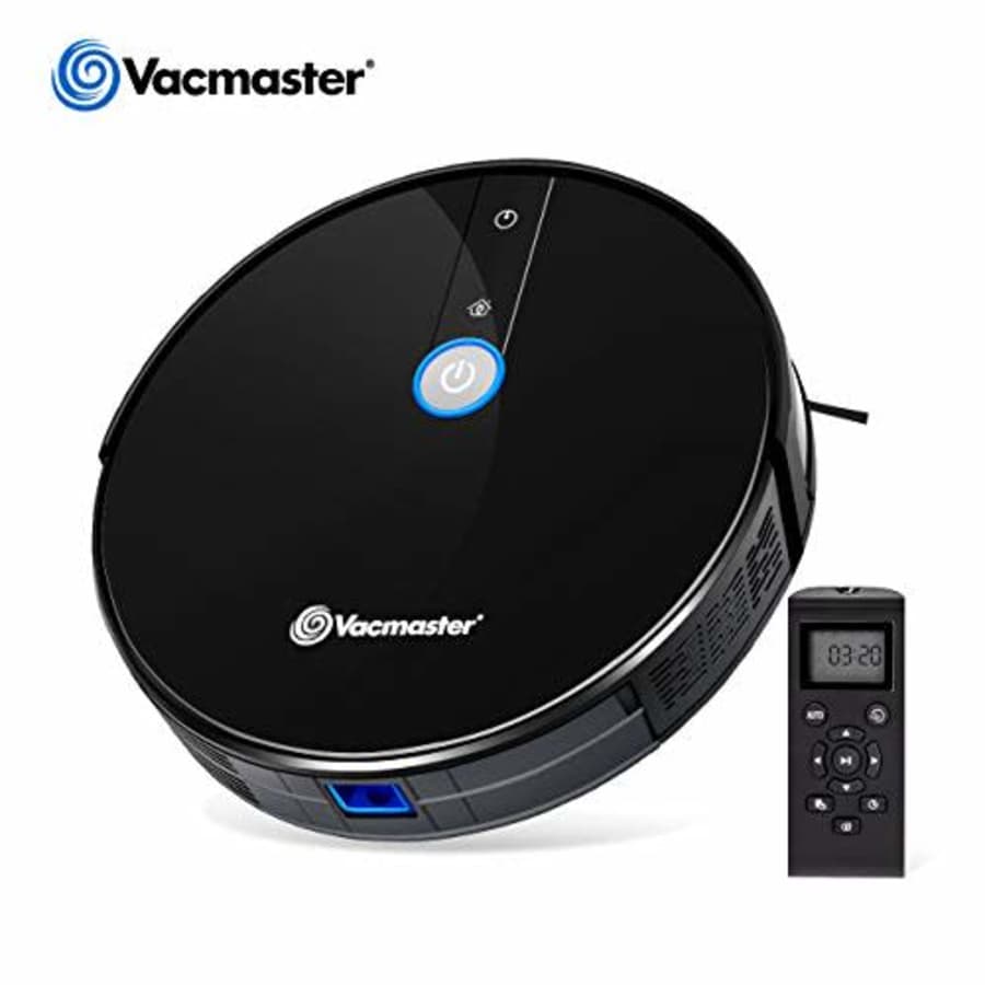Vacmaster Robot Vacuum Cleaner 1800Pa Suction 2.9" Slim Quiet Automatic, Smart Sensor Protection, for $119