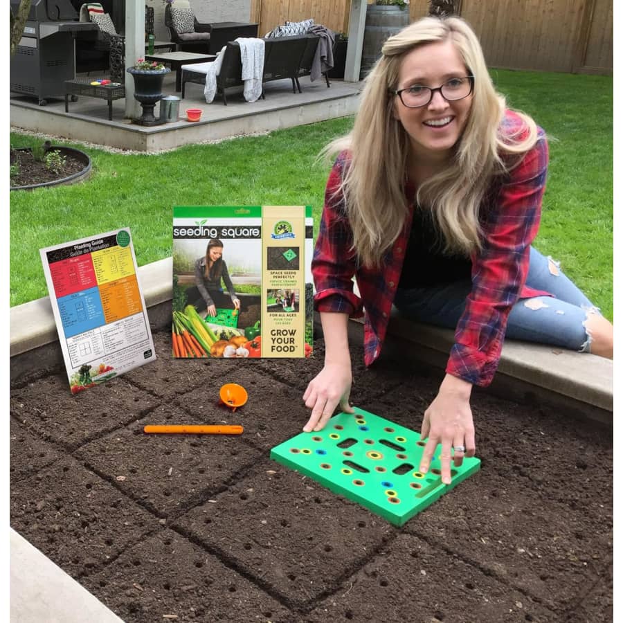 Seeding Square Seed Sowing Template for $30 Seeding Square Seed Sowing Template for $30