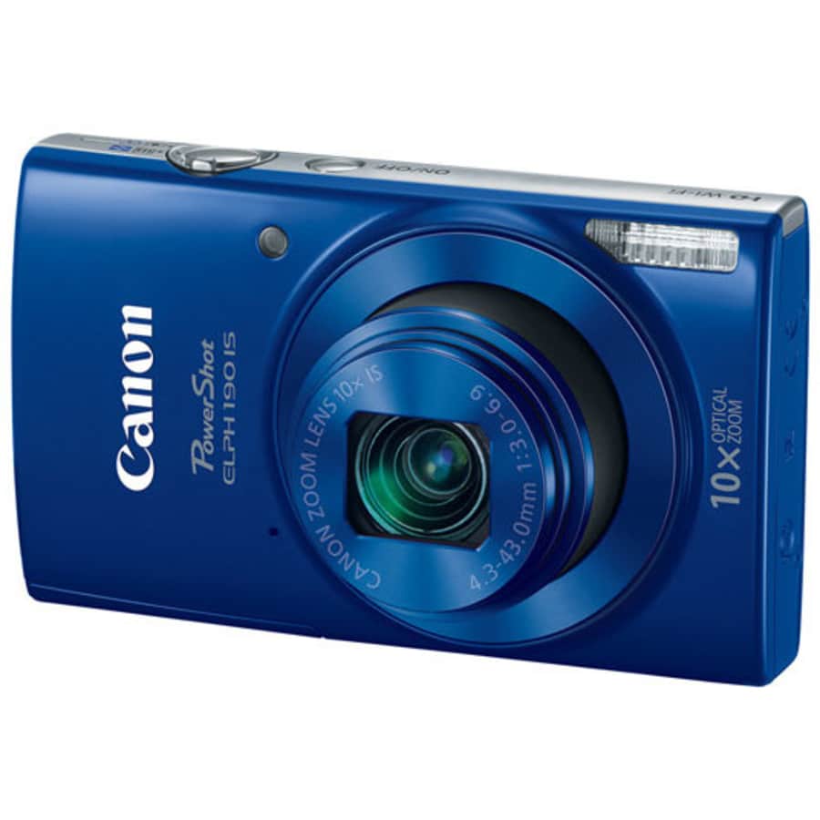 Canon PowerShot ELPH 190 Digital Camera w/ 10x Optical Zoom and Image Stabilization - Wi-Fi & NFC for $100