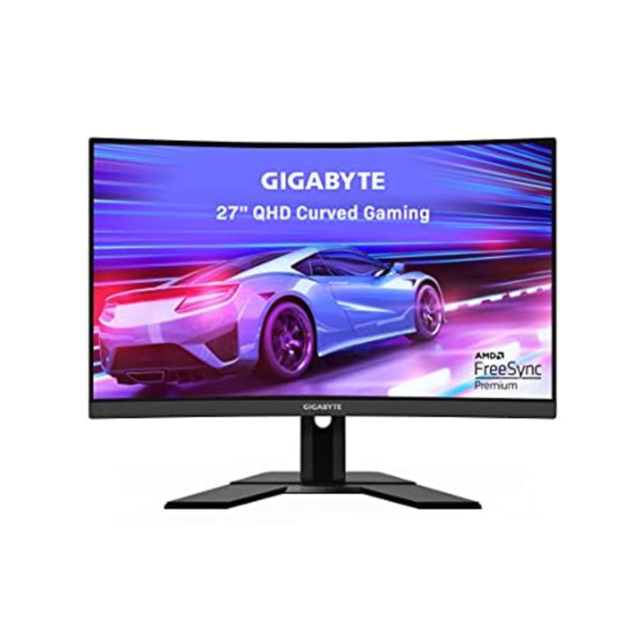 GIGABYTE G27QC A (27" 165Hz 1440P Curved Gaming Monitor, 2560 x 1440 VA 1500R Display, 1ms (MPRT) for $200 GIGABYTE G27QC A (27" 165Hz 1440P Curved Gaming Monitor, 2560 x 1440 VA 1500R Display, 1ms (MPRT) for $200