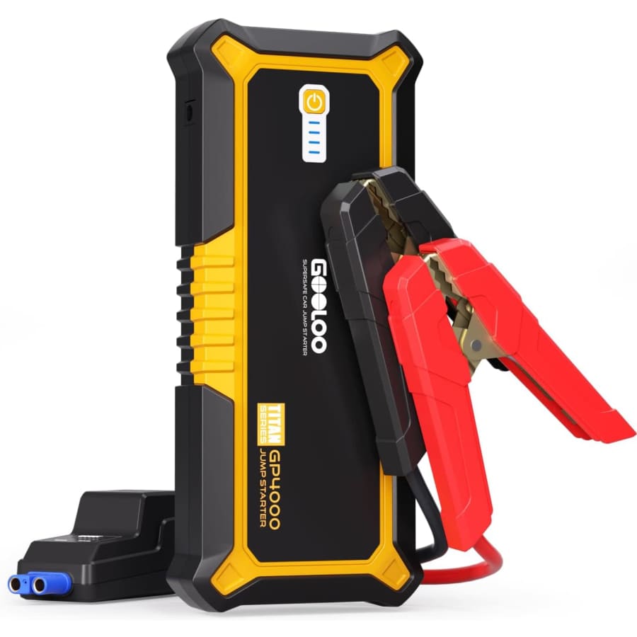 Gooloo 4,000A Power Bank & Jump Starter: $71.99
