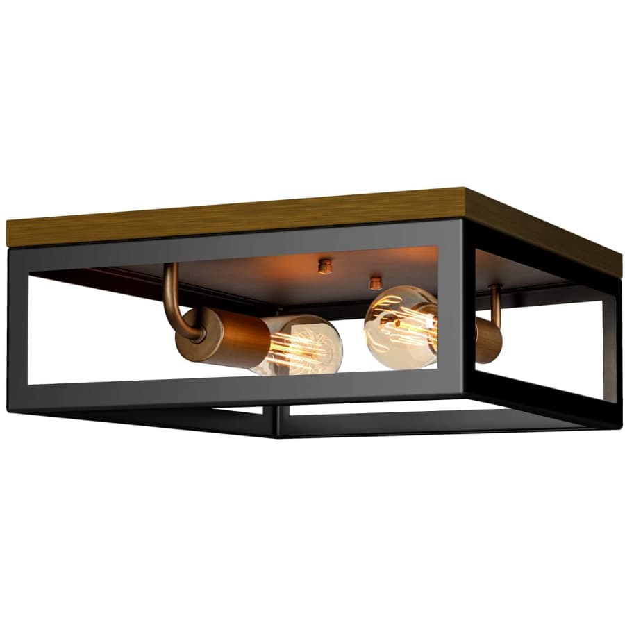 Brightever 13" 2-Light Flush Mount for $90 Brightever 13" 2-Light Flush Mount for $90