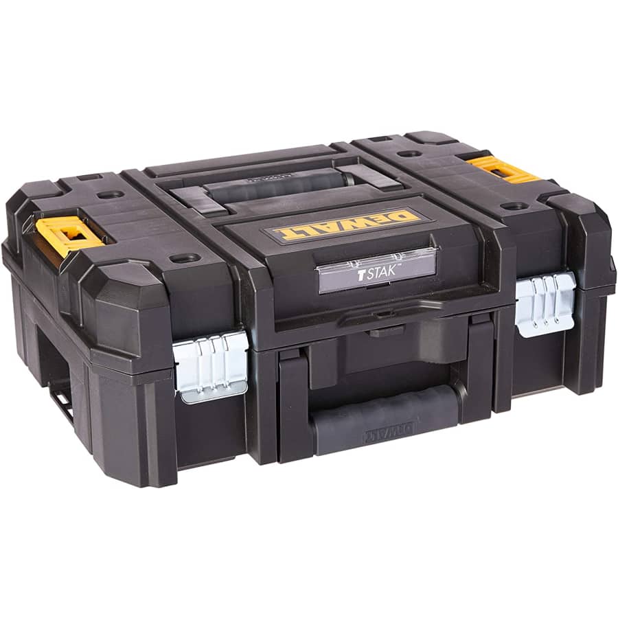 DeWalt TSTAK II Flat Top Toolbox Organizer: $18 DeWalt TSTAK II Flat Top Toolbox Organizer: $18