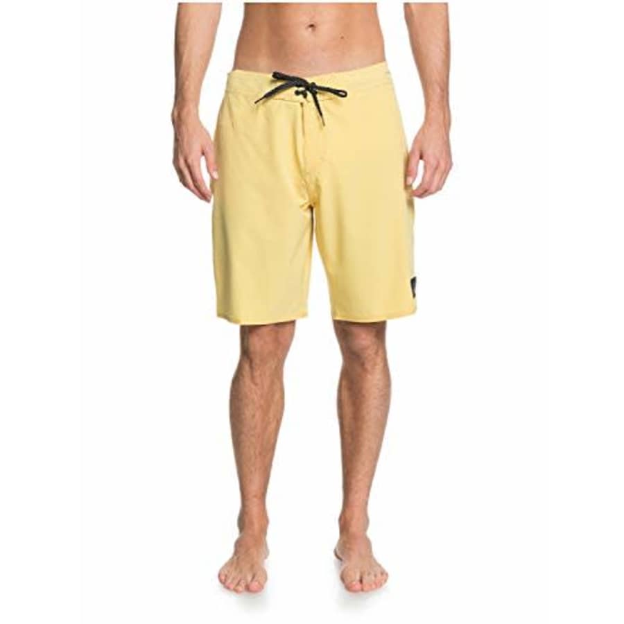 Quiksilver Men's Highline Kaimana Boardshort Swim Trunk, Misted Yellow, 28 for $20