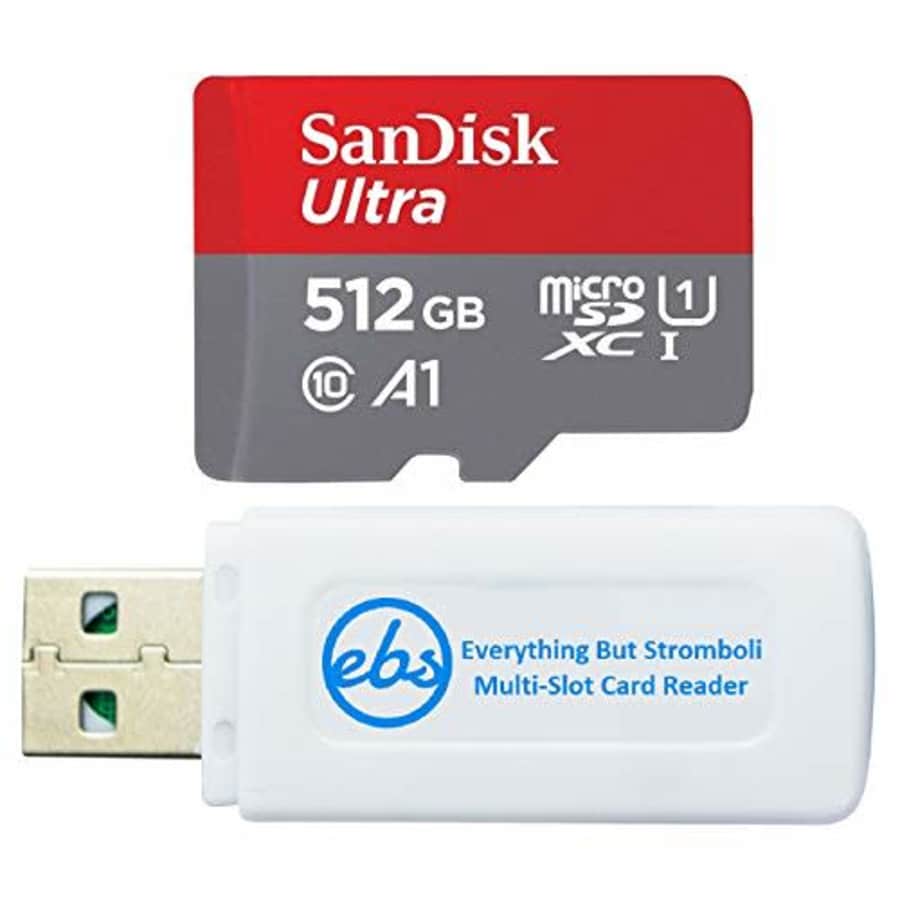 SanDisk Ultra 512GB Class 10 Micro SD Card for LG Phones Works with Fortune 3, LG Phoenix 5, Aristo for $44