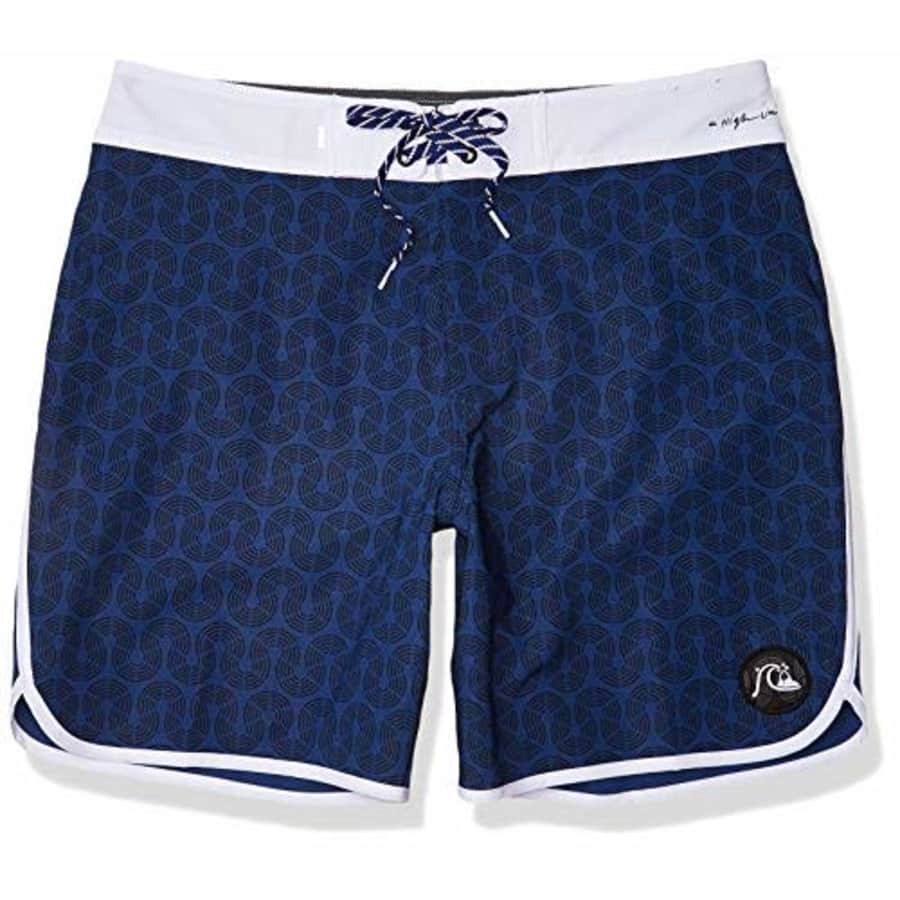 Quiksilver Men's Highline TOKOLO Scallop 18 Boardshort Swim Trunk, Snow White, 28 for $49 Quiksilver Men's Highline TOKOLO Scallop 18 Boardshort Swim Trunk, Snow White, 28 for $49
