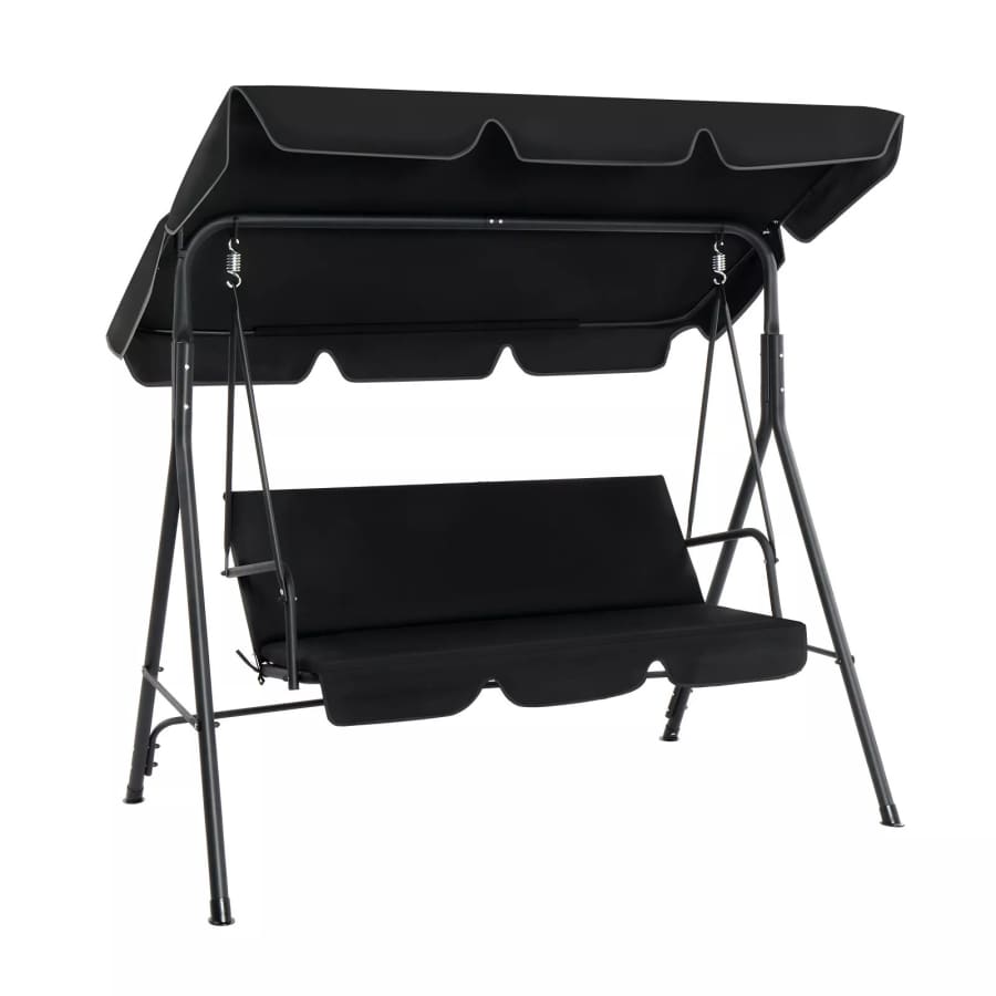 3-Person Outdoor Swing Chair for $72 3-Person Outdoor Swing Chair for $72