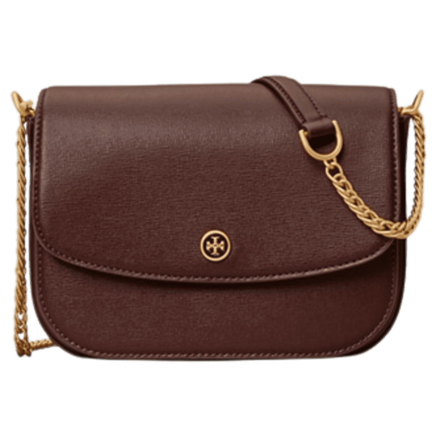 Tory Burch Robinson Leather Shoulder Bag for $279