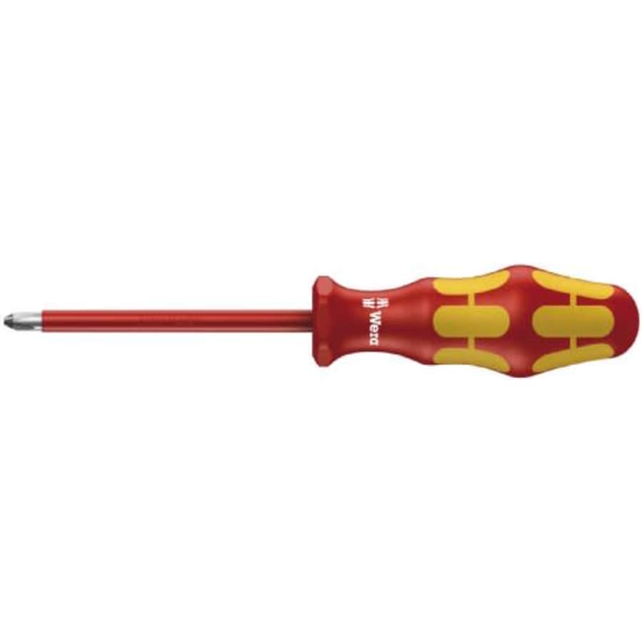 Wera Kraftform 165 Vde Insulated Screwdriver Pozidriv Pz3 X 150Mm for $21 Wera Kraftform 165 Vde Insulated Screwdriver Pozidriv Pz3 X 150Mm for $21
