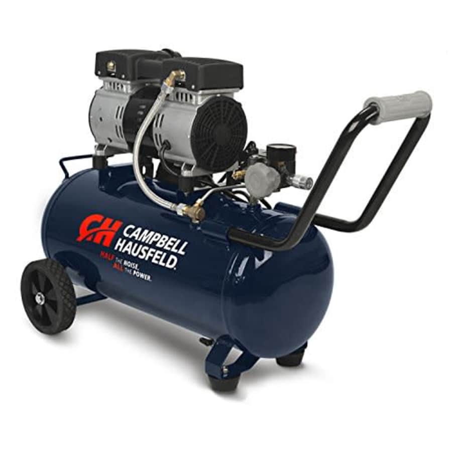 Campbell Hausfeld 8 Gallon Portable Quiet Air Compressor (DC080500) for $256 Campbell Hausfeld 8 Gallon Portable Quiet Air Compressor (DC080500) for $256