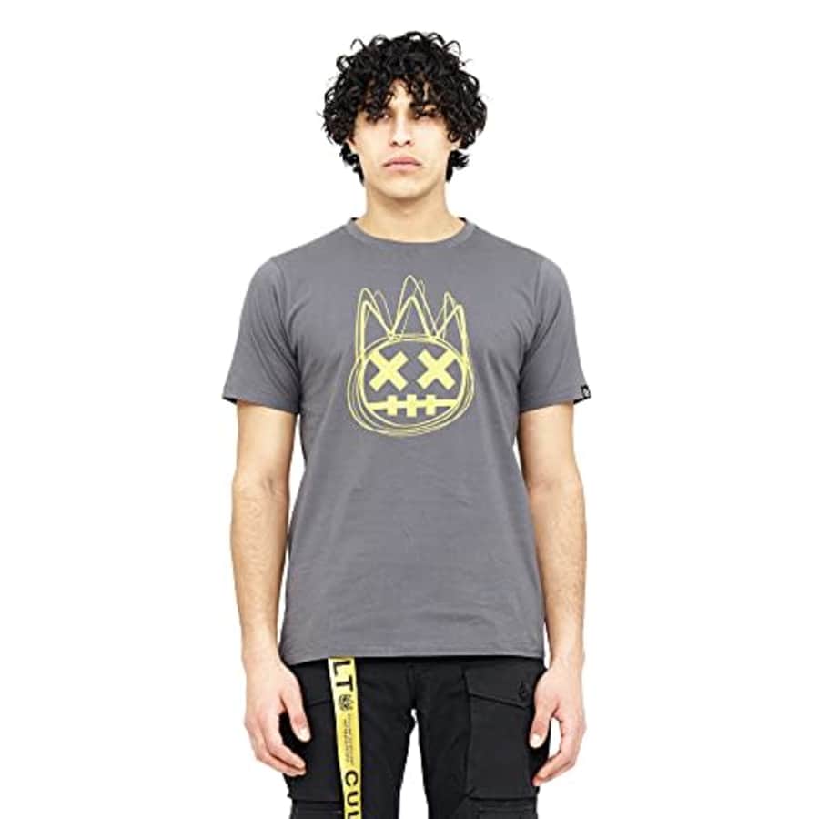Cult of Individuality Men's T-Shirt, Charocal, Medium for $15