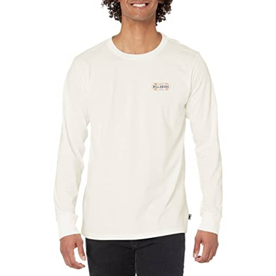 Billabong Men's Long Sleeve Premium Logo Graphic Tee T-Shirt, Off White Walled, XX-Large for $21 Billabong Men's Long Sleeve Premium Logo Graphic Tee T-Shirt, Off White Walled, XX-Large for $21