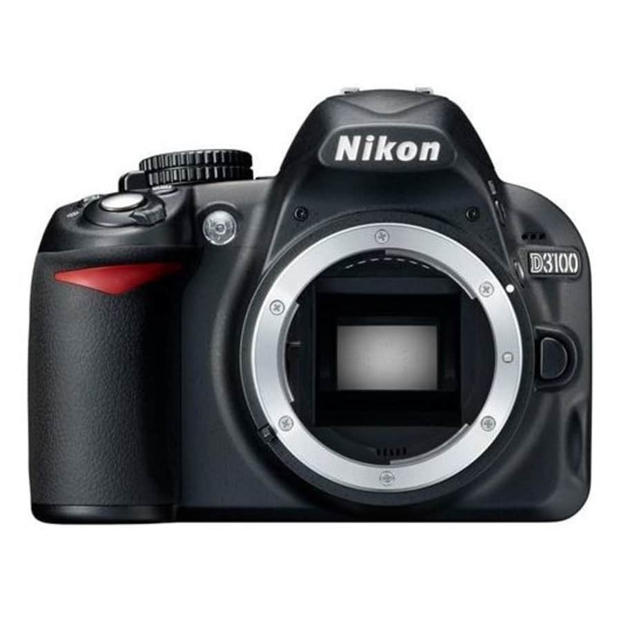 Nikon D3100 14.2 Megapixel Digital SLR Camera (Body Only) for $259 Nikon D3100 14.2 Megapixel Digital SLR Camera (Body Only) for $259