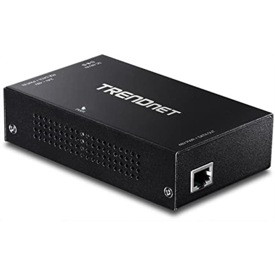 TRENDnet Gigabit PoE+ Repeater/Amplifier, TPE-E110, Extender, 1 x Gigabit PoE+ in Port, 1 x Gigabit for $40
