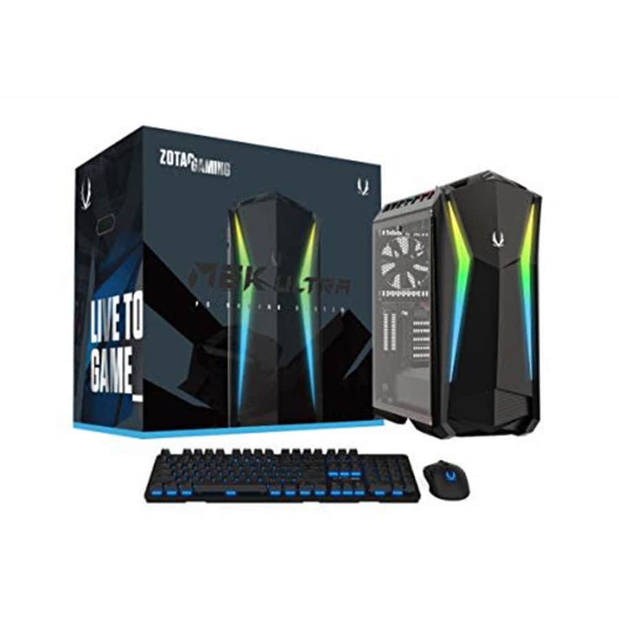 ZOTAC Gaming MEK Ultra Gaming PC, GeForce RTX 3070 8GB GDDR6, 8-core Liquid-Cooled Intel Core for $1,550