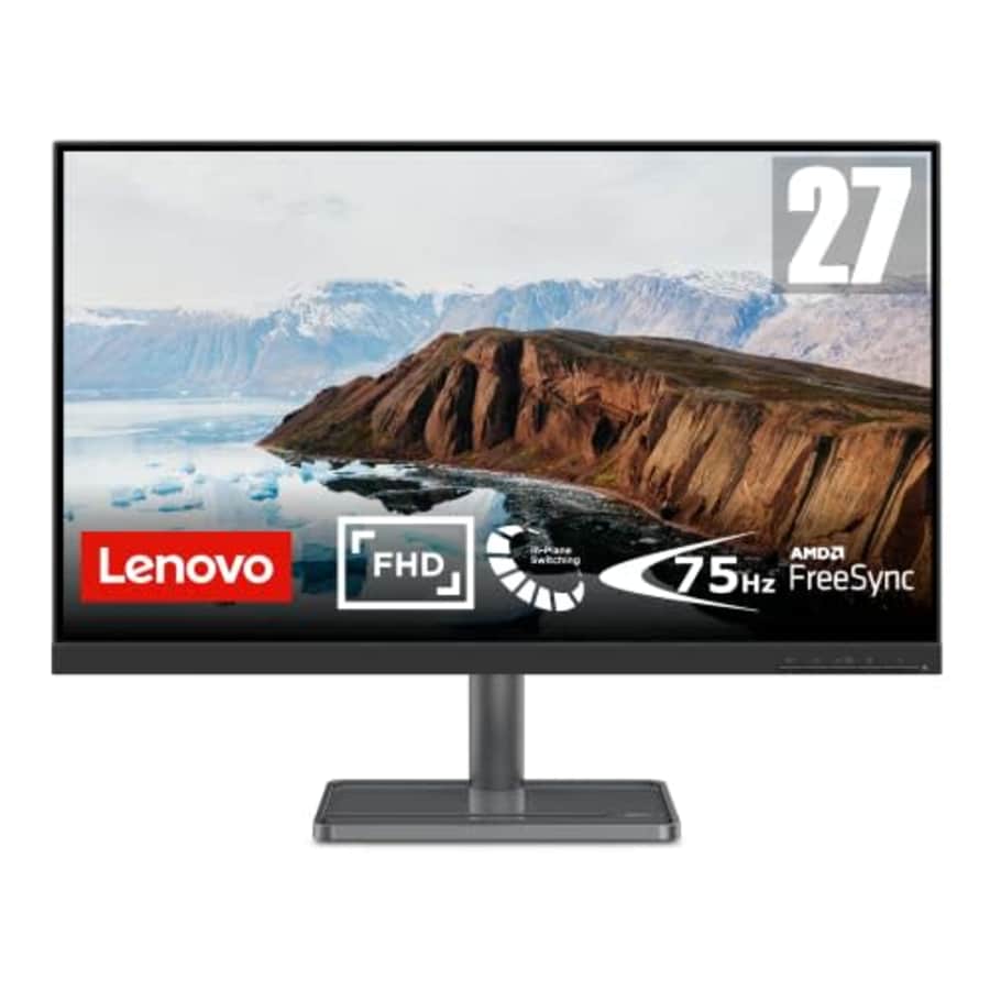 Lenovo L27I-30 68.6 Cm (27) 1920 X 1080 Pixels Full Hd LCD Black, 837102 (1080 Pixels Full Hd LCD for $160