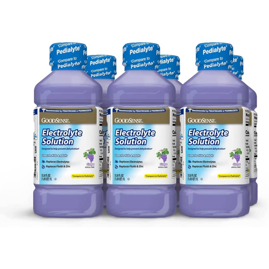 GoodSense Grape Electrolyte Solution 6-Pack for $13 GoodSense Grape Electrolyte Solution 6-Pack for $13