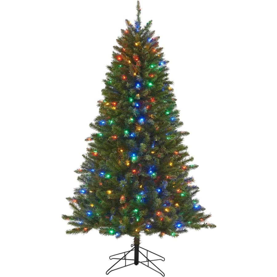 Honeywell 6-Foot Eagle Peak Pine Pre-Lit Christmas Tree for $195 Honeywell 6-Foot Eagle Peak Pine Pre-Lit Christmas Tree for $195