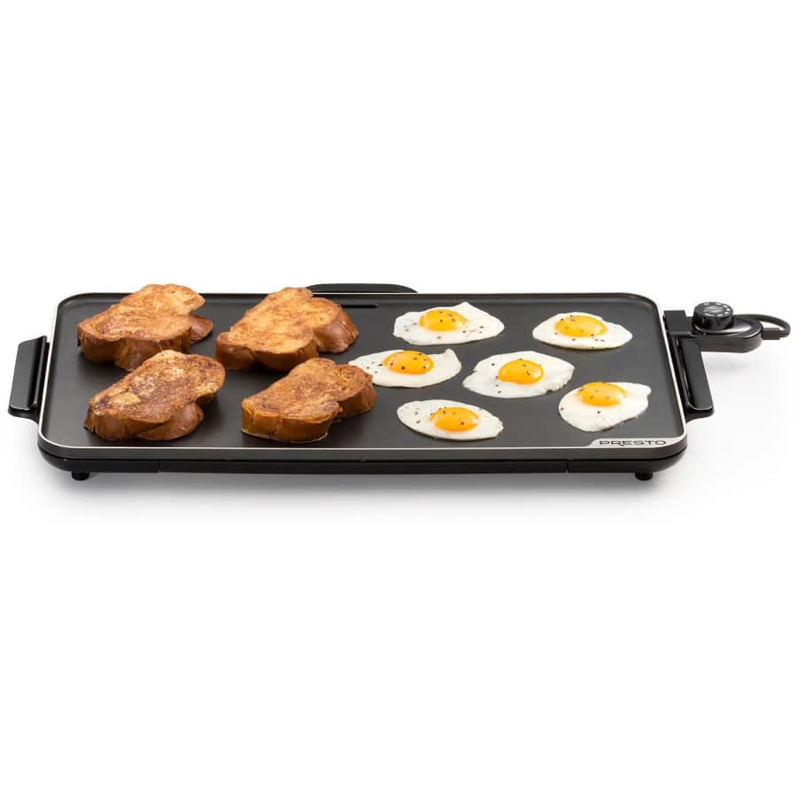 Presto SlimLine 22" Electric Griddle for $49