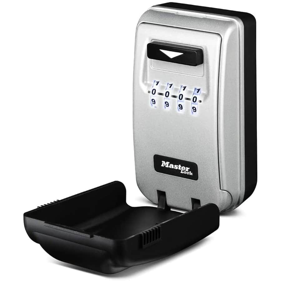 Master Lock Safespace Wall Mount Light-Up Dial Lock Box for $35 Master Lock Safespace Wall Mount Light-Up Dial Lock Box for $35