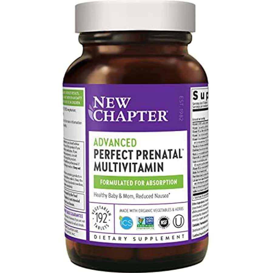 New Chapter Perfect Prenatal Vitamins,192ct, Organic Prenatal Vitamins, Non-GMO Ingredients for for $51 New Chapter Perfect Prenatal Vitamins,192ct, Organic Prenatal Vitamins, Non-GMO Ingredients for for $51