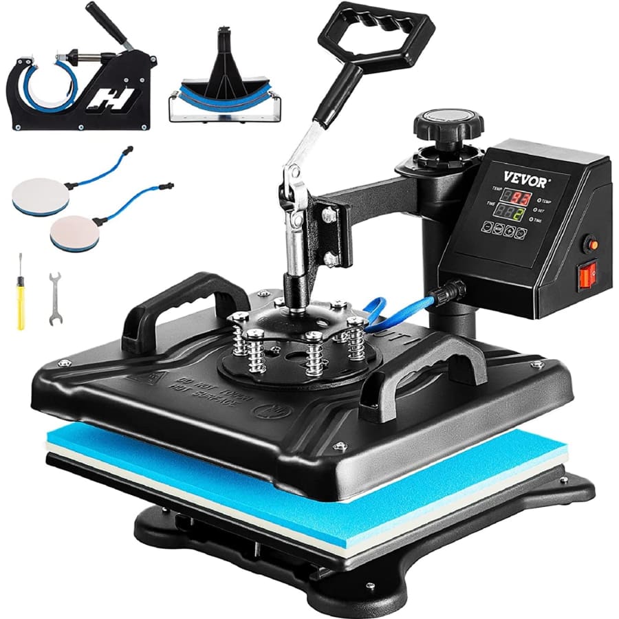 Vevor 12x15" 5-in-1 Heat Press Combo for $115