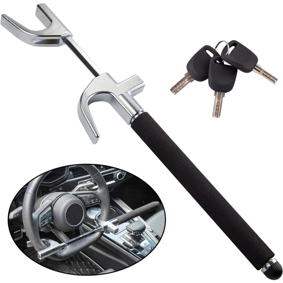 Cartman 3-in-1 Anti-Theft Steering Wheel Lock / Emergency Tool for $15 Cartman 3-in-1 Anti-Theft Steering Wheel Lock / Emergency Tool for $15