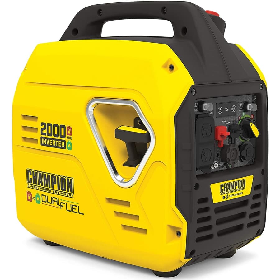 Champion Power Equipment Ultralight 2000W Dual Fuel Inverter Generator for $628