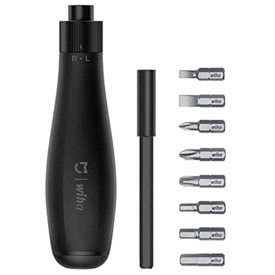 Xiaomi Mijia Wiha Screwdriver 8 in 1 Ratchet Screwdriver Home High Precision Bite Cartridges for $79