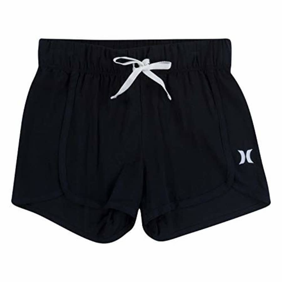 Hurley Girls High-Waisted Shorts, White/Black, S for $20 Hurley Girls High-Waisted Shorts, White/Black, S for $20