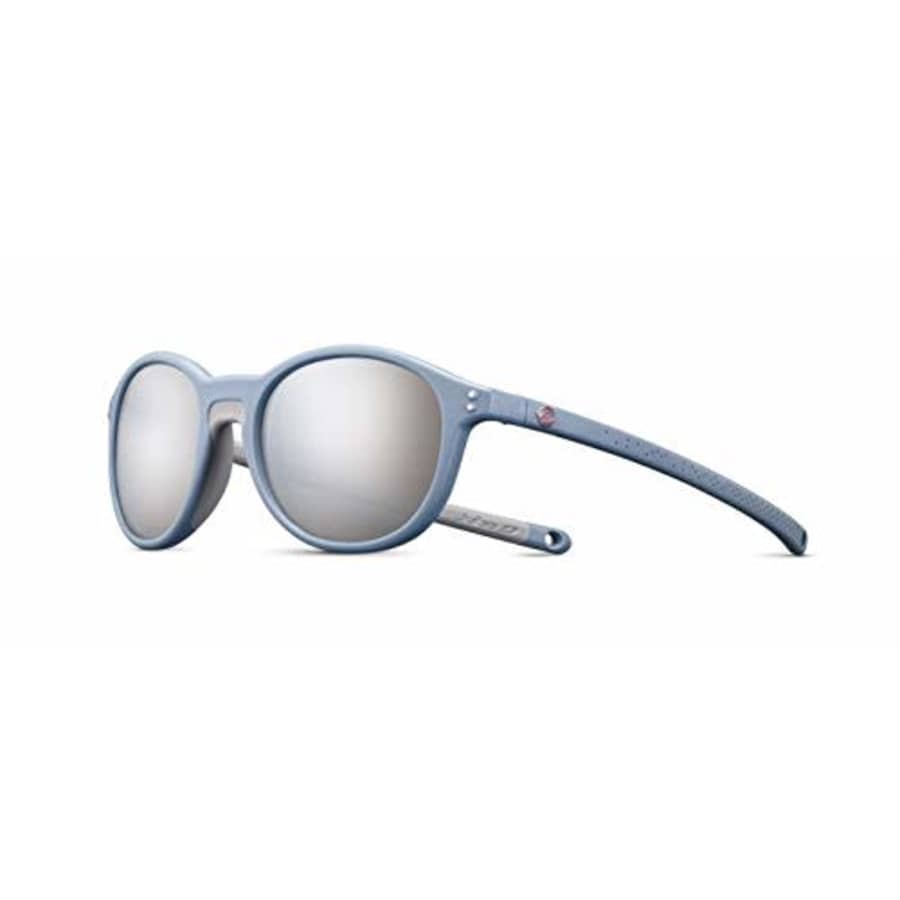 Julbo Flash Kids Sunglasses, Blue/Grey Frame - Smoke Lens w/Silver Mirror for $34 Julbo Flash Kids Sunglasses, Blue/Grey Frame - Smoke Lens w/Silver Mirror for $34