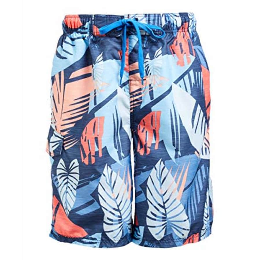 Kanu Surf Men's Legacy Swim Trunks (Regular & Extended Sizes), Montego Denim, Large for $20