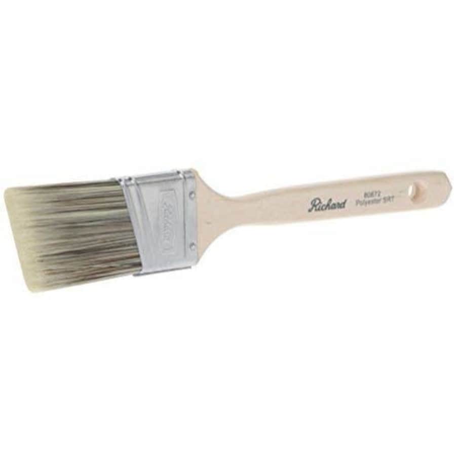 Hyde Richard 80872 Pro Platinum Series Angular Paint Brush with Wood Handle, 2" for $9