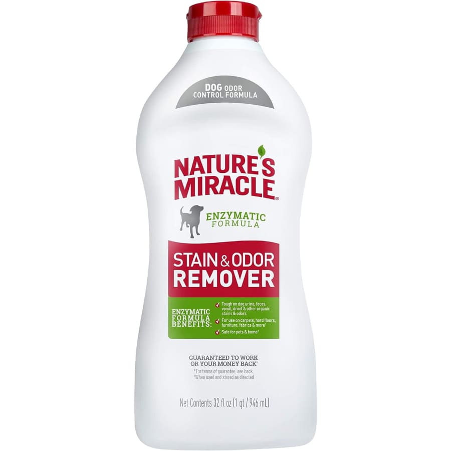 Nature's Miracle Dog Stain and Odor Remover 32-Oz Bottle for $9