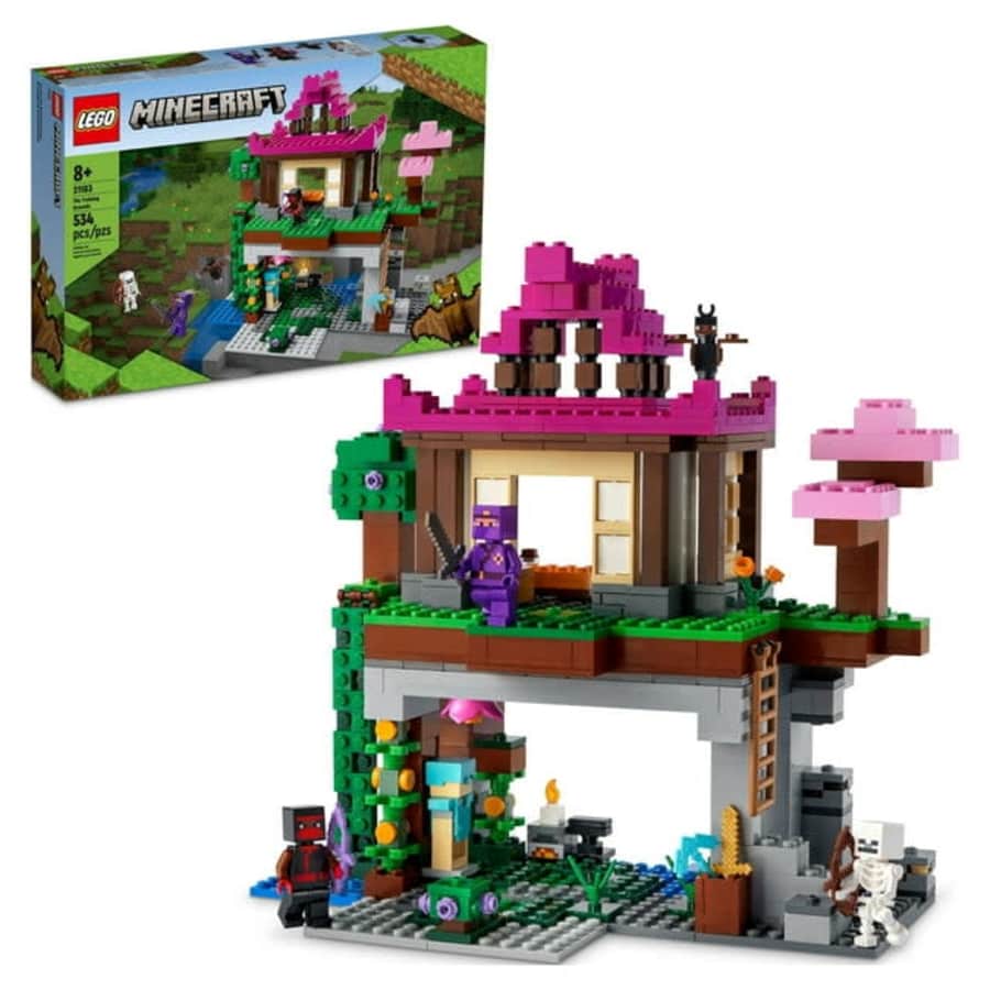 LEGO Minecraft The Training Grounds House Building Set for $50 LEGO Minecraft The Training Grounds House Building Set for $50