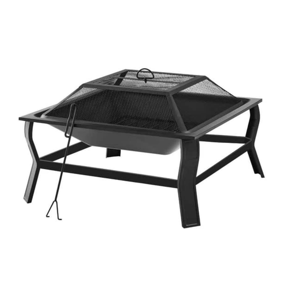 Mainstays Greyson 30" Square Wood Burning Fire Pit for $52