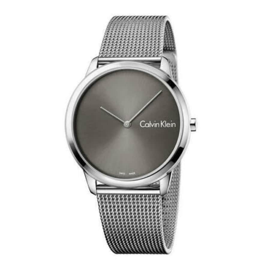 Calvin Klein Men's Minimal Stainless Steel Mesh Watch for $45