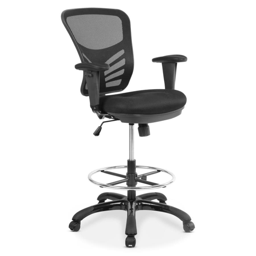 Edgemod Brighton Drafting Chair w/ Vegan Leather Seat for $103